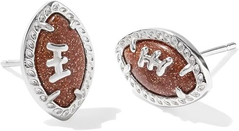 Sports Football Stud Earrings Rugby Earrings Sports Game Team Earrings for Women Sports Fan Jewelry in Kuwait