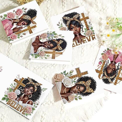 Focart Diamond Painting Greeting Card Kit, Special Shaped Diamonds Painting, DIY Handcraft for Relatives and Friends with Wishes,Unique Design Crafting for Birthday or Holiday Cards in Saudi Arabia