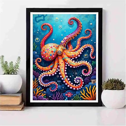 Huacan Diamond Painting Kits for Adults Flowers Diamond Art Kit Round Full Drill AB Diamond Painting 5D DIY Rhinestone Art Craft Kits for Gift Home Wall Decor 15.7x11.8 Inch in Saudi Arabia