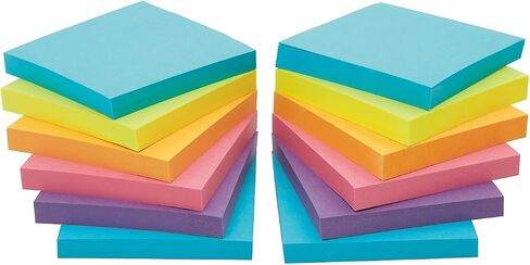 Staples 105809 Stickies Recycled Notes 3-Inch X 3-Inch Yellow 12 Pads/Pack (S-33Yr12) in Saudi Arabia