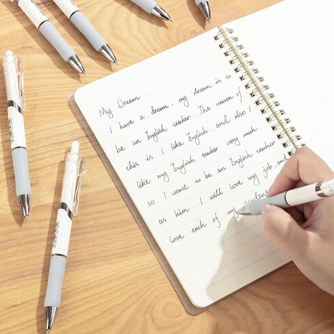 M&G Gel Pens, 0.7mm Black Gel Pens Medium Point, 36 PCS Retractable Gel Ink Rollerball Pens, Gel Ink Pens with Premium Ink & Comfort Grip for Smooth Writing Office School Men Women in Saudi Arabia