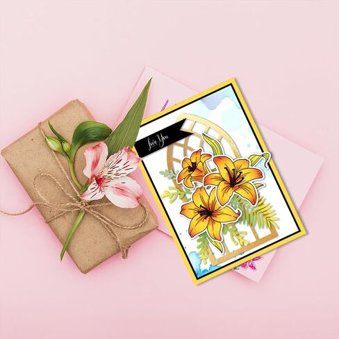 GLOBLELAND Sunflower Clear Stamps Transparent Silicone Stamp for Card Making Decoration and DIY Scrapbooking in Saudi Arabia