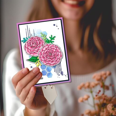 Globleland Sunflower Clear Stamps ختم السيليكون شفاف لزخرفة صناعة البطاقات و DIY Scrapbooking in Saudi Arabia
