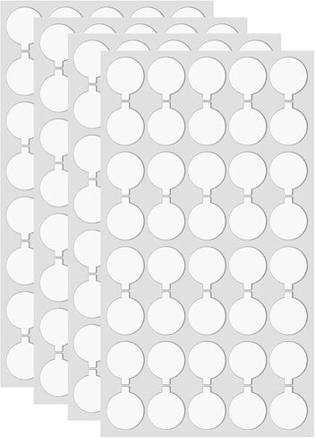 350 Pcs (0.79") Double Sided Adhesive Dots Stickers Round Putty Clear Sticky No Trace Sticky Putty Removable Waterproof Small Stickers for Festival Decoration 20mm Transparent Sticker in Saudi Arabia