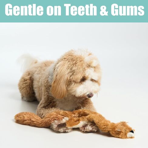 SPOT Skinneeez Stuffless Dog Toy with Squeaker | Plush Tug of War Skunk Squeak Toy for Small and Large Dog Breeds | Machine Washable | Large in Kuwait