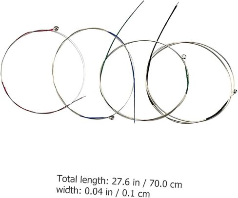1Set Replacement Strings Durable Strings for Easy Replacement for Beginners Advanced Players Enhance Your Sound Quality in Saudi Arabia