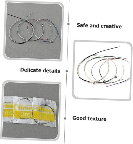 1Set Replacement Strings Durable Strings for Easy Replacement for Beginners Advanced Players Enhance Your Sound Quality in Saudi Arabia