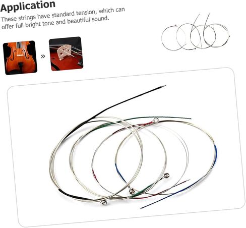 1Set Replacement Strings Durable Strings for Easy Replacement for Beginners Advanced Players Enhance Your Sound Quality in Saudi Arabia