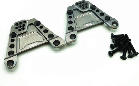 Treal Aluminum 7075 Rear Shock Towers Shock Hoops for Axial SCX10 III (Red) in Saudi Arabia