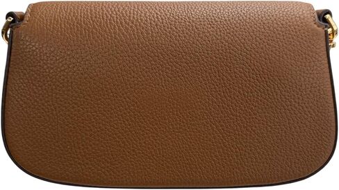 Tory Burch Britten Patent Convertible Crossbody Bag With Gold Hardware (Devon Sand) in Saudi Arabia