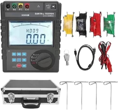 ETCR3000B Earth Resistance Tester 0-30000Ω in Saudi Arabia