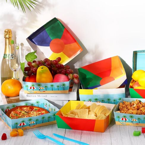Telling 36 Pack Billiard Party Supplies 5 LB Rape Paper Runays Food Boat Poat يمكن التخلص منها في صينية تقديم صينية للبلياردو. in Saudi Arabia