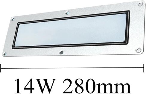 LED Machine Tool Panel Light 24V 110V 220V Ip67Waterproof Oil-Proof Explosion-Proof Lathe CNC Cutting Milling Machine Inner Wall(14W,24v) in Saudi Arabia