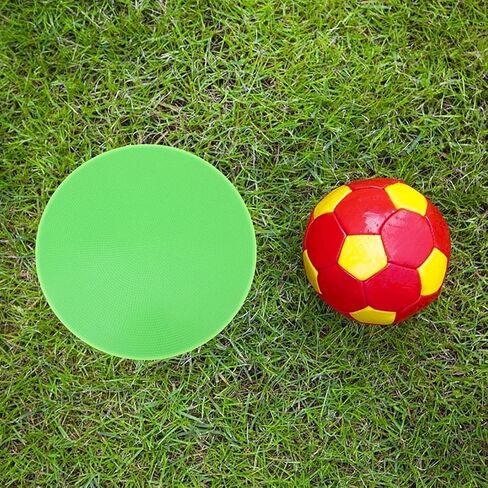 Sosoport 4pcs Colorful Spot Markers for Classroom Durable Carpet Circles for Teachers Football Tennis Floor Dots Easy to Clean Markers for Indoor Activities and Play Areas in Saudi Arabia