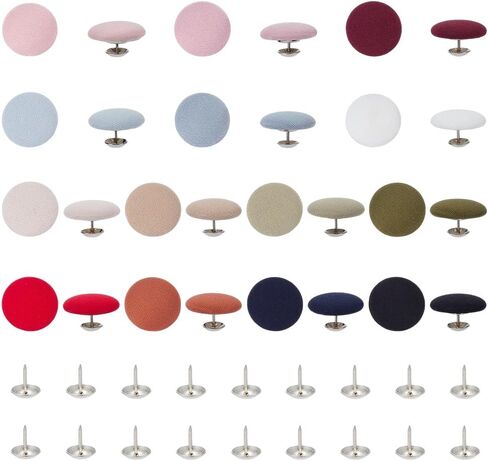 Webeedy 28 PCS 14 Colors Ballcap Button Button Top استبدال 1.7-1.8 سم/0.67-0.71 بوصة الأزرار القبع in Kuwait
