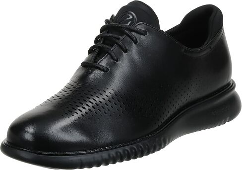 حذاء Cole Haan الرجالي 2.Zerogrand Laser Wing Tip Oxford مبطن بدون كعب، الجزء العلوي من جلد نوبوك بلون الكمأة/العاجي، 12 in Saudi Arabia
