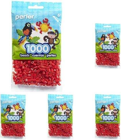 حبات بيرلر فتيل فتيل للحرف اليدوية ، 1000pcs ، أرجوانية أرجوانية in Kuwait