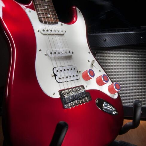 Metal Guitar Knobs,3 Pcs Electric Guitar Knobs Metal Volume Tone Control Knobs Turning Guitar Knobs Electric Guitar Bass Accessories in Saudi Arabia