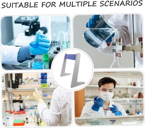 Zerodeko Pipette Organizer Stand Plastic Pipette Holder for Laboratory Use Effortless Installation Stable Support Optimizes Workflow Compatible with Multiple Pipette in Saudi Arabia
