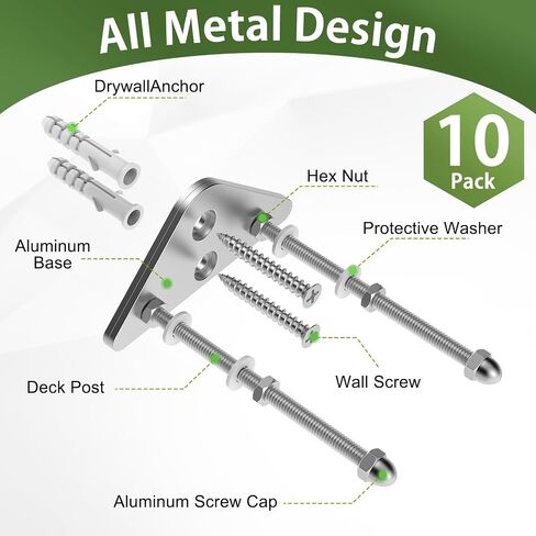 Skateboard Wall Mount Hanger, Strong Aluminum Skateboard Hanger with Two Screw Holes for Display Skateboard Deck Storage Horizontal and Floats Vertically in Kuwait