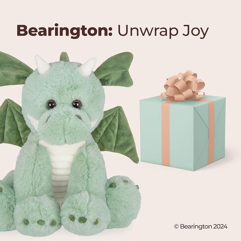 Bearington Red Dragon Plush Stuffed Animal 11 in, Ideal Plushies Gift for Kids & Girlfriends in Saudi Arabia