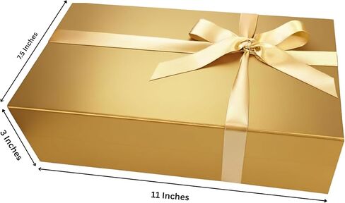 مربع Cecobox 1PC الأسود القابل للطي مع بطاقة تعبئة بطاقات المعايدة وورقة الأنسجة (11 "x7.5" x3 "، أسود) in Kuwait