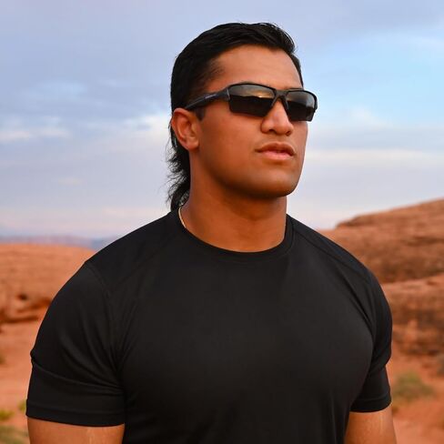 شادي رايز تالون للرجال | نظارات شمسية مستقطبة رياضية بنصف إطار in Kuwait