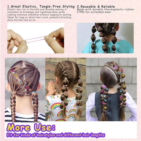 Gem Stapler for Hair ، Asose Hair Gem Stamper Bedazzler Kit with Hair Glitter Patch ، Hair Jewel stamper for Girls ، Hairing Design Art Crafts Gift for Vice 6-12 Girls ، in Kuwait