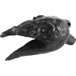Aztec Crow Death Whistle - Loud Human-Like Scream - Ghost Scream Whistle for Halloween, Pranks, Decor, Self Defense - Wilderness Survival Whistle - Black in Saudi Arabia
