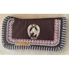 Heavy Duty Horse Saddle Pad, Carona Suadero Charro para Caballo, Western Saddle Blanket in Kuwait