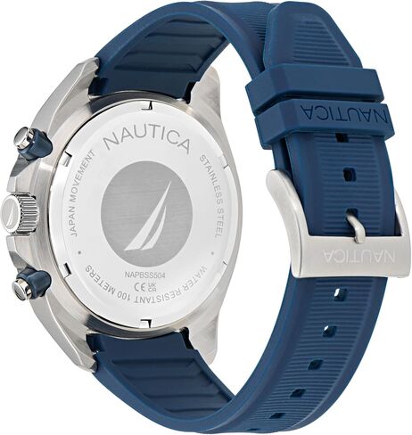 Nautica NCT Blue SAIL Silicone Strap Watch in Saudi Arabia