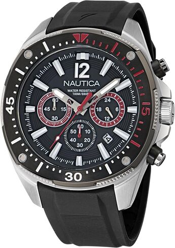 Nautica NCT Blue SAIL Silicone Strap Watch in Saudi Arabia