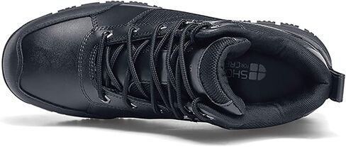 Shoes for Crews Voyager II, Men's, Women's, Unisex Steel Toe (ST) Work Boots, Slip Resistant, Water Resistant, Black, Men's 16 / Women's 17.5 Wide in Kuwait