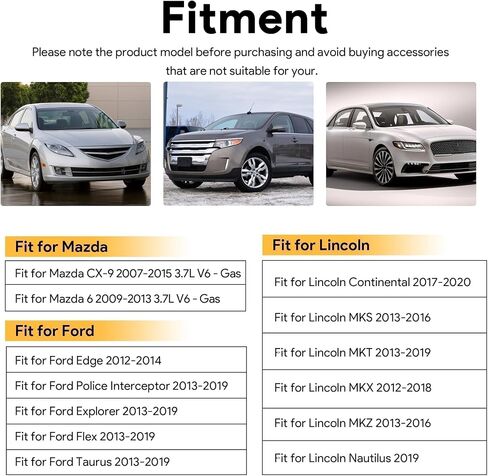 مقياس زيت المحرك يناسب Ford 2007-2018، وEdge 2011-2012، وExplorer 2009-2012، وFlex Lincoln MKS 2010-2012، وFusion، وTaurus، وMKT، وMKX، وMKZ يستبدل # 917-369 BA5Z6750A in Kuwait