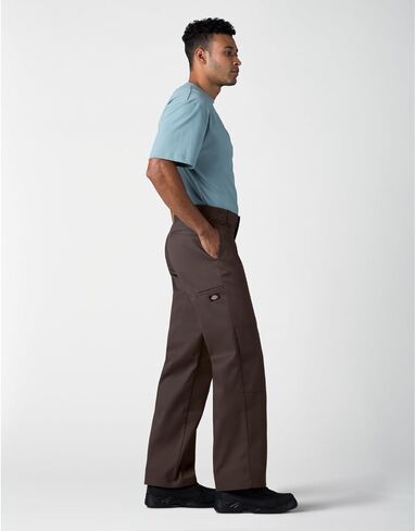 Dickies Men's Loose Fit Double Knee Work Pants, Dark Navy in Kuwait