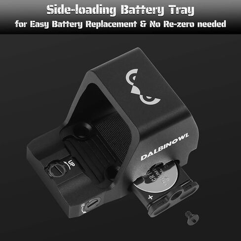 TYTO-R منظر نقطة حمراء لبصمة RMR 2.5 MOA اهتزاز مستيقظ مفتوح منظر منعكس 1x24.5 مللي متر عدسة ريد دوت بصرية للمسدسات كاملة الحجم in Kuwait