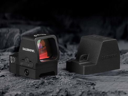 TYTO-R منظر نقطة حمراء لبصمة RMR 2.5 MOA اهتزاز مستيقظ مفتوح منظر منعكس 1x24.5 مللي متر عدسة ريد دوت بصرية للمسدسات كاملة الحجم in Kuwait