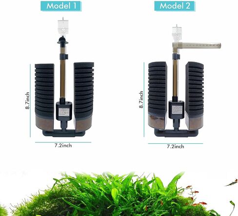 Aquarium Sponge Filter Replacement Sponges (4-Pack) for Models:SF-A22,SF-E22,SF-U22 Larger Size in Saudi Arabia