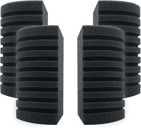 Aquarium Sponge Filter Replacement Sponges (4-Pack) for Models:SF-A22,SF-E22,SF-U22 Larger Size in Saudi Arabia