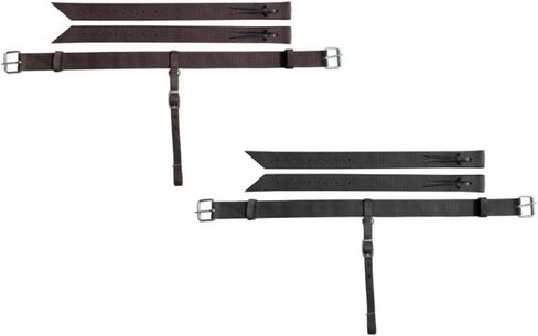 Showman Nylon Back Cinch w/Roller Buckles in Saudi Arabia