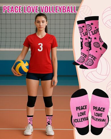 JenPen 2 Pairs Novelty Golf Socks for Women Cotton Crew Socks Gift for Female Golfer Birthday Christmas Favor in Kuwait