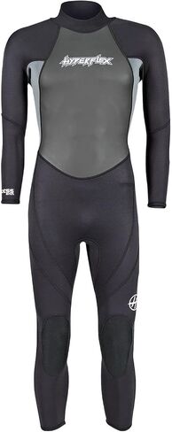 Hyperflex Junior Size Access Full Body 3mm Backzip Wetsuit Watersports - Warm 4-Way Stretch Neoprene - Adjustable Collar and Flat Lock Construction - High Performance 50+ UV SHIELD in Kuwait