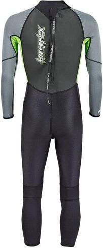 Hyperflex Junior Size Access Full Body 3mm Backzip Wetsuit Watersports - Warm 4-Way Stretch Neoprene - Adjustable Collar and Flat Lock Construction - High Performance 50+ UV SHIELD in Kuwait
