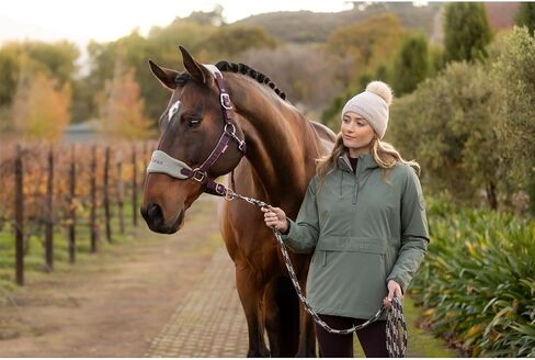 LeMieux Vogue Fleece Headcollar - Halter & Leadrope - Extra Padding, Adjustable at Curb and Poll Strap in Saudi Arabia