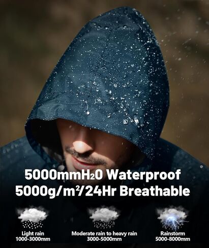 SWISSWELL Golf Rain Gear for Men Waterproof Golf Rain Suit for Men Breathable Lightweight Rain Jacket and Pants in Kuwait