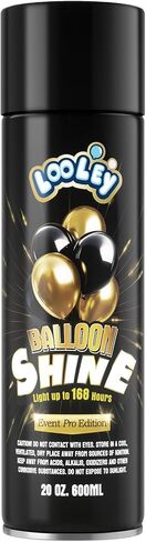 Balloon Shine Spray, 15oz Ultra Lasting High Shine Balloon Spray, Waterproof and Instant Gloss Formula, No-Wipe Balloon Shine Spray Latex Balloons for Party and Event Decorations in Saudi Arabia