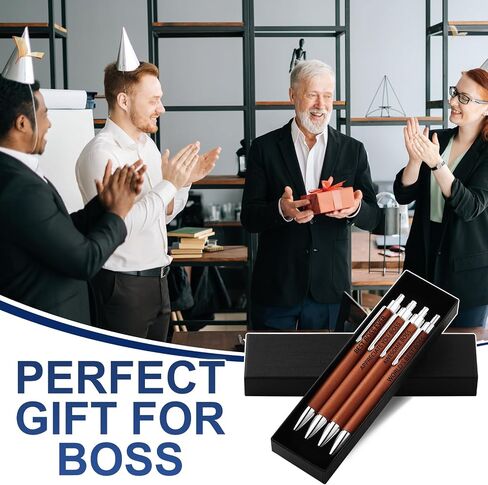 4 Pcs Fathers Day Dad Gifts Best Dad Ever Leather Pen Sets Best Ever Gift from Daughter Son Family for Fathers Day Christmas Birthday in Saudi Arabia