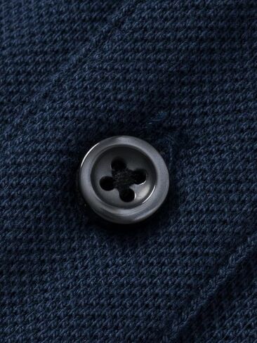 قمصان بولو للرجال من القطن كاجوال بأكمام طويلة ماصة للرطوبة، مقاس عادي in Kuwait