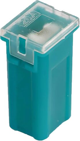 20A Delon Technology - Block Fuses JCase Tall, 5 Pack, 14,2x12x27mm / 0.56x0.47x1.1 Inch, max 32V, Blue in Kuwait