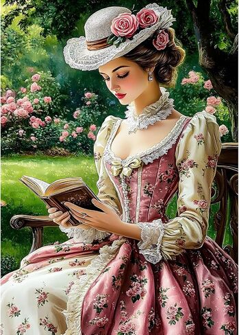 MXJSUA Red Dress Woman Diamond Art Painting Kits for Adults, Full Drill Diamond Dots Paintings for Beginners, Round 5D Paint with Diamonds Pictures Gems Art Painting Kits DIY Crafts Kits 12x16 Inch in Saudi Arabia